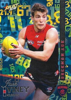2016 Select Footy Stars - Hot Numbers #HN88 Jack Viney Front